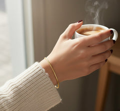 Solid 14K Gold Snake Chain Bracelet – Luxury Everyday Jewelry for Her - Handmade Fine Minimalist Gift