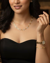 Dainty Sterling Silver Heart Necklace and Bracelet– Minimal Romantic Gift