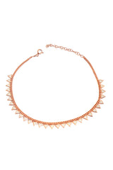 White Triangle Stone Silver Anklet, Silver Anklet, Anklet, Ankle Bracelets, Boho Anklet