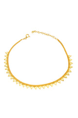 White Triangle Stone Silver Anklet, Silver Anklet, Anklet, Ankle Bracelets, Boho Anklet