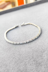 Silver Tennis Bracelet