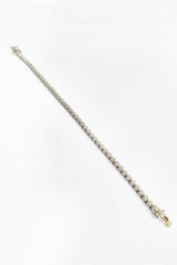 Diamond Model Silver Bracelet