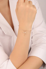 Sterling Silver Angel Bracelet Without Stone