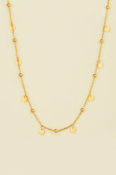 Sequin Silver Necklace