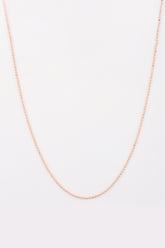 سلسلة قلادة من الفضة عيار 925