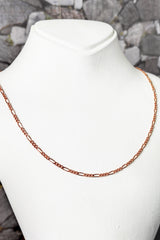 سلسلة قلادة فضية موديل فيجارو