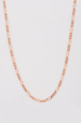 سلسلة قلادة فضية موديل فيجارو