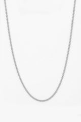 2 mm Gurmet Model Silver Chain