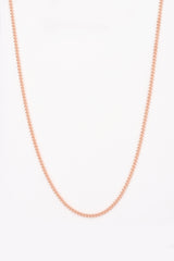 2 mm Gurmet Model Silver Chain