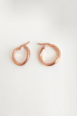 Wavy Silver Sharnel Earrings, Sterling Wavy Hoops / Circle Wavy Earrings / Silver Snap Post / Shiny Hoops / 925 Sterling Silver