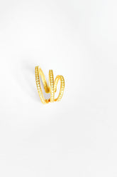 Triple Silver Cartilage Earrings