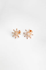 أقراط نجمة الشمال الفضية