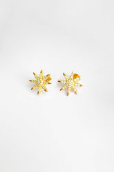 North Star Silver Earrings