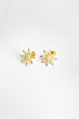 أقراط نجمة الشمال الفضية