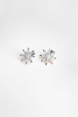 أقراط نجمة الشمال الفضية