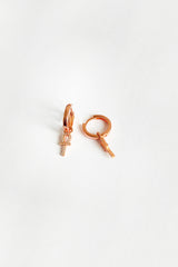 أقراط فضية نسائية