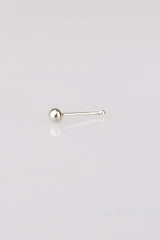 قرط أنف فضي