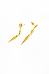 Dangle Silver Stud Earrings