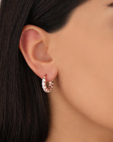 أقراط هوجي هوب • طوق محارة ذهبي • طوق غضروفي