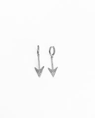 Arrow Earrings CZ Everyday Arrow Earrings Gift for Women