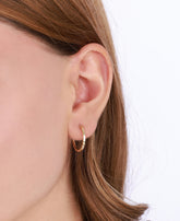 أقراط فضية مربعة رفيعة للاستخدام اليومي والمناسبات الخاصة