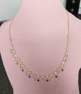Elegant 925 Silver Drop Necklace for Women