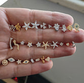 Tragus piercing, Tragus stud, Tragus earring, Tragus jewelry