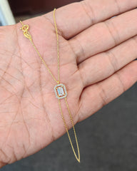 Baguette Stone Silver Sahmeran Bracelet