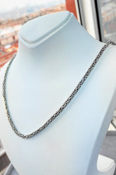 King Men Silver Necklace