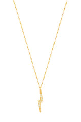 Sterling Silver Lightning Necklace