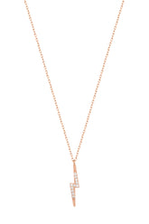 Sterling Silver Lightning Necklace