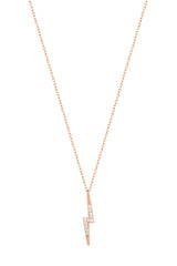 Sterling Silver Lightning Necklace