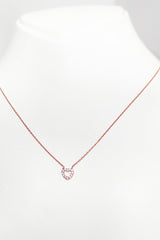 Sterling Silver Heart Necklace