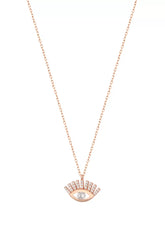 قلادة رموش من الفضة الاسترلينية 925