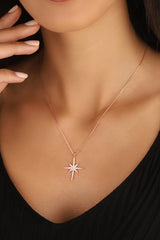 قلادة نجمة الشمال الفضية