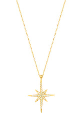 North Star Silver Necklace