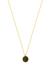 Black Stone Silver Necklace