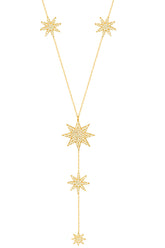 North Star Y Silver Necklace