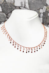 Sequin Sterling Silver Necklace