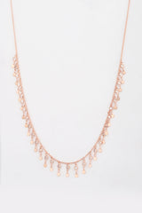 Sequin Sterling Silver Necklace