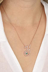 قلادة الأحرف الأولى الجانبية • قلادة الأحرف الأولى الكبيرة • قلادة الحروف الكبيرة • قلادة العيون • هدايا وصيفات العروس