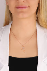 قلادة ثعبان بحجر أبيض، قلادة ثعبان ذات عيون مكعبة، قلادة ذهبية فضية، مجوهرات حيوانات، قلادة بسيطة، قلادة لمحبي الحيوانات، هدية لها