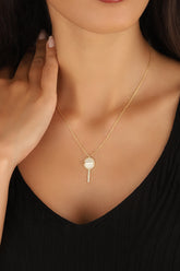 Candy Necklaces / White Stone Lollipop Lockets / Toffee Lockets / Candy Collection Jewelry