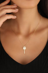 قلادات الحلوى / ميداليات مصاصات الحجر الأبيض / ميداليات التوفي / مجوهرات مجموعة الحلوى