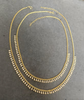 925 Sterling Silver Teardrop Zircon Necklace – Elegant Sparkling Jewelry for Women