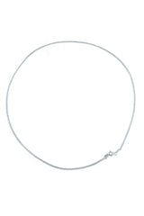 سلسلة فضية فاخرة من جورميت