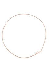 سلسلة فضية فاخرة من جورميت