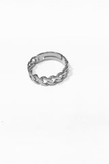 Sterling Silver Knit Ring