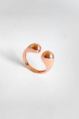 Sterling Silver Double Heeled Ring