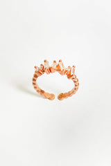 Baguette Stone Silver Ring